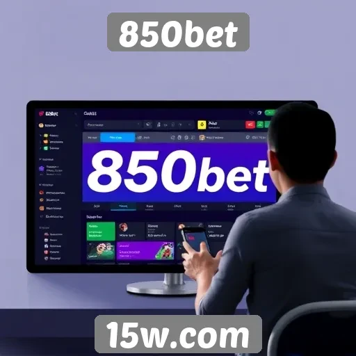 Plataforma 850bet se destaca pela interface amigável